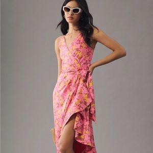 Hutch Tansy Asymmetrical Wrap Dress
